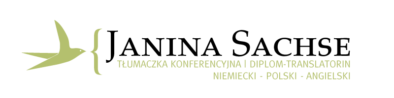 Header Logo Janina Sachse, Dolmetscherin, Diplomtranslatorin für deutsch, englisch, polnisch